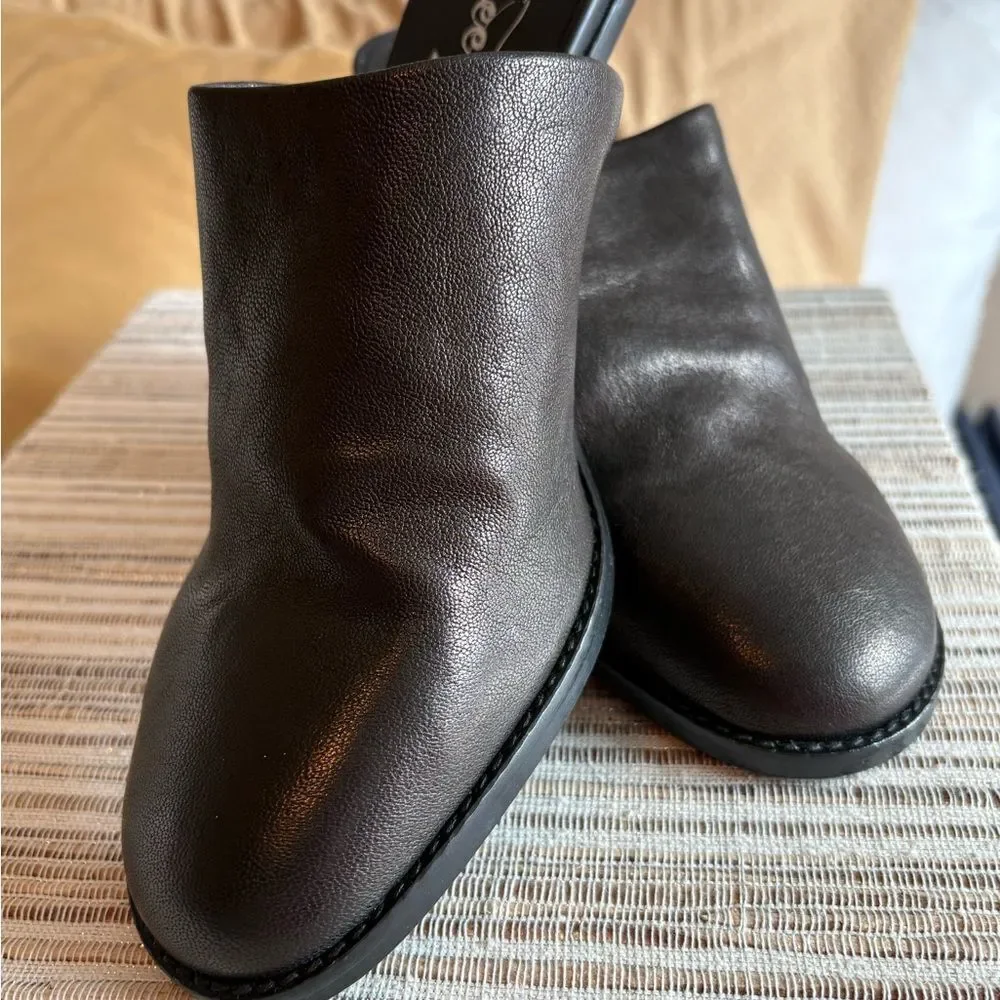 NEW Free People Women's Leila Heeled Mule In Black